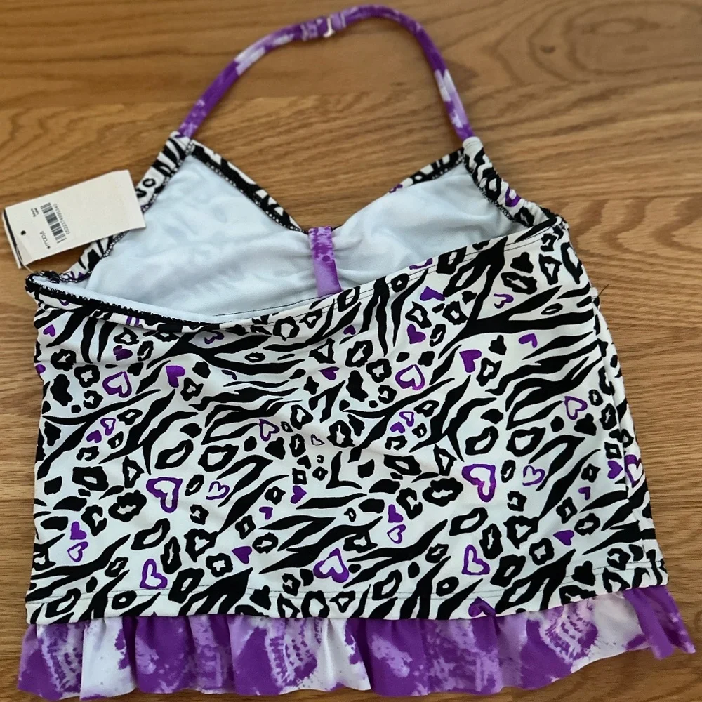 Angel Beach NWT Girls Tankini Top (14)